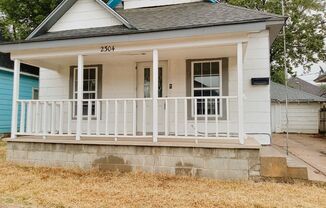 Cute Home with Darling Front Porch and  Detached Garage- MOVE IN BY 11/30/2023 - NOV RENT FREE