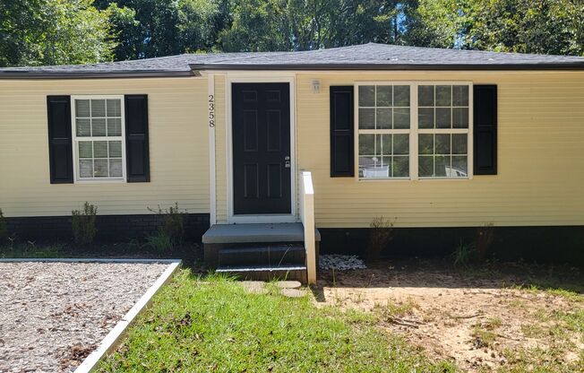 Two bedroom house in Lancaster SC Available for Rent!