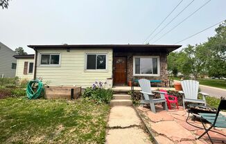 $0 DEPOSIT OPTION. Quaint 2 Bed, 1 Bath Ranch Style House with Lush Gardens in Arthmar Park, Denver!