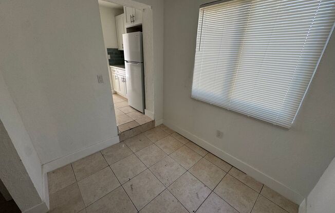 Large 4-1 House with central air and hookups for washer and dryer