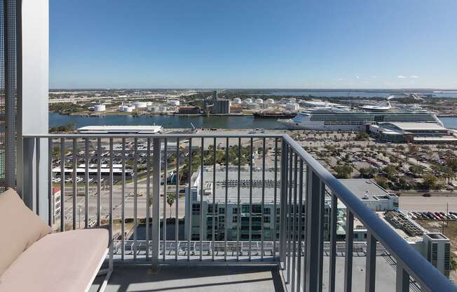 Skyhouse Channelside’s downtown location is enhanced by water views.
