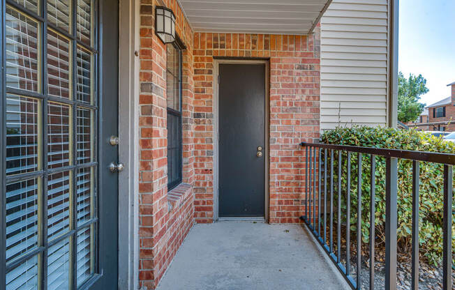 Spacious Balcony at Wellington at Willow Bend, Plano