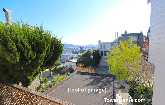 Noe Valley/Dolores Hts: 2 Bedroom+ Office Single Family Home w/ Parking & Back Yard nr Dolores Park, 24th St & Valencia St Shops & Restaurants