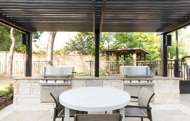 Community Grills and Seating
