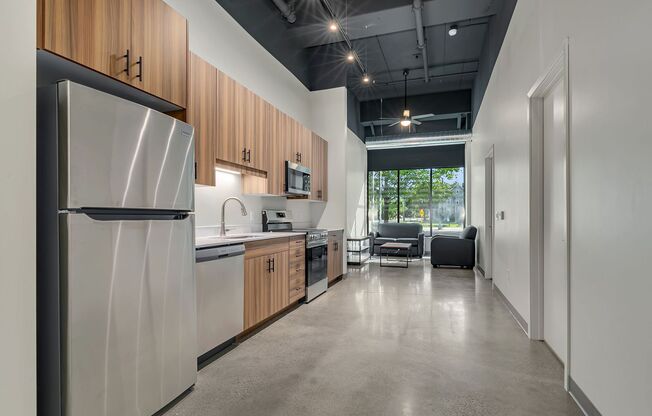 Studio, 1 bath, 405 sqft, $925, Unit The Lofts-166