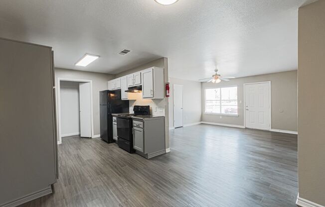 open floor plan in west houston luxury apartments