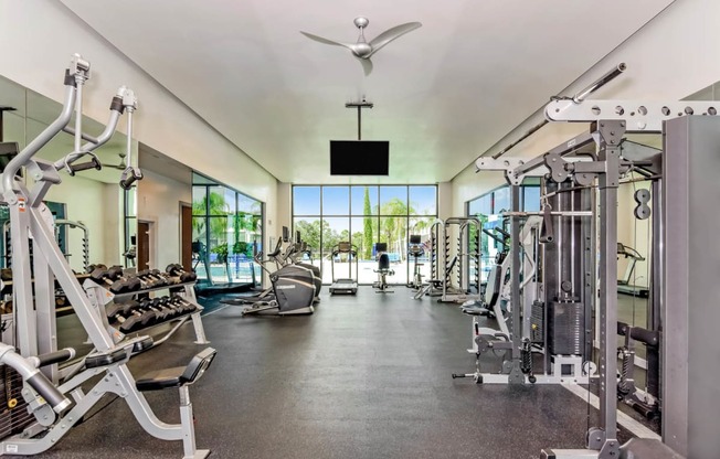 Reveal Heathrow apartments fitness center