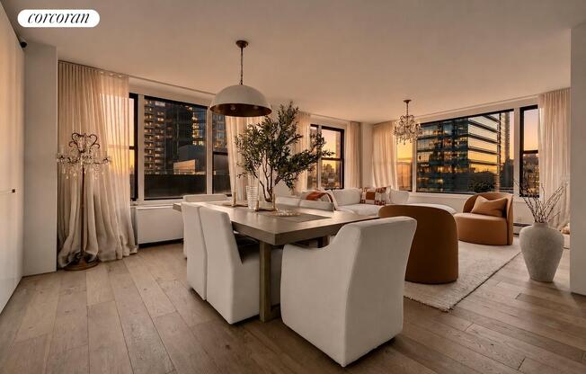 1 bed, 2 baths, 1,208 sqft, $13,500, Unit 22H
