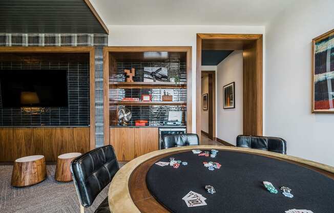 Game Room at The Colony, Charlotte, North Carolina