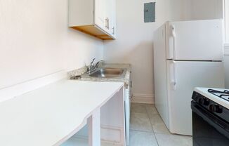 Studio, 1 bath, 500 sqft, $1,200, Unit A