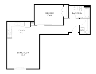 1 bed, 1 bath, 797 sqft, $1,873