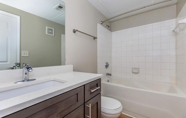 Bathroom at The Ridgeleigh at Van Dorn in Alexandria, VA