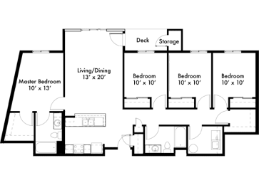 4 beds, 2 baths, 1,476 sqft, $2,384
