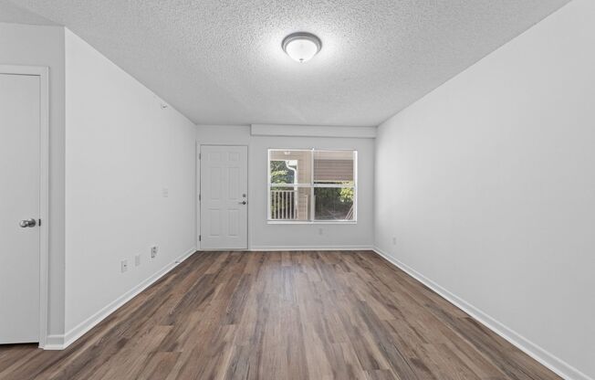 Two bedroom one bath apartment