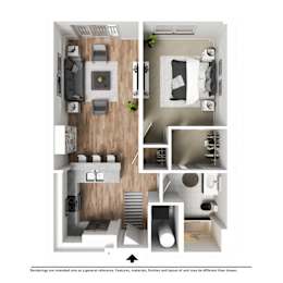 1 bed, 1 bath, 720 sqft, $1,300