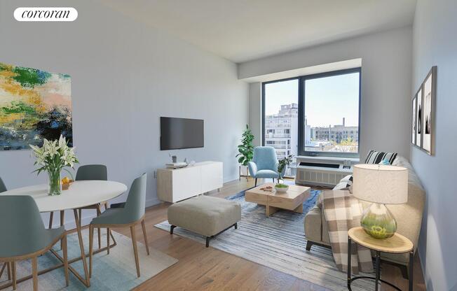 1 bed, 1 bath, $4,450, Unit 6G