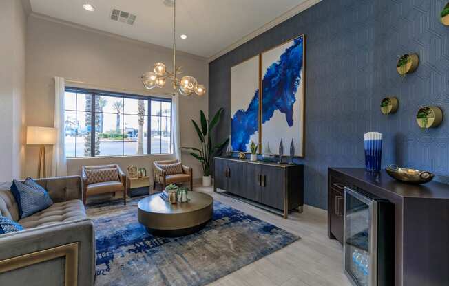 Lobby area view at The Cantera by Picerne, Las Vegas, Nevada