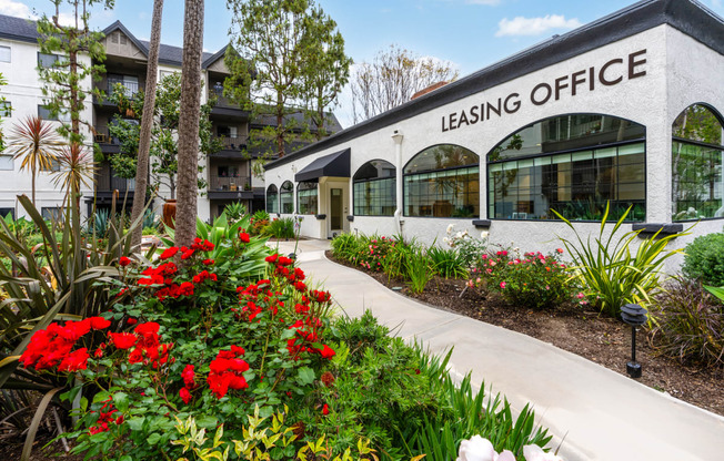 Leasing office at 55+ FountainGlen Goldenwest, Westminster, CA