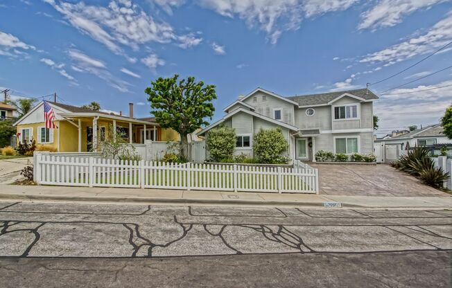 SPACIOUS & AIRY, 2500 SQ FT, 3BR2.5BA GOLDEN HILLS HOME W/ BONUS RM, LARGE FENCED FRONT & REAR YARDS, PATIO & 2-CAR GARAGE ON ONE-WAY STREET NEAR PARKS, SCHOOL & 2 MINS TO BEACH!