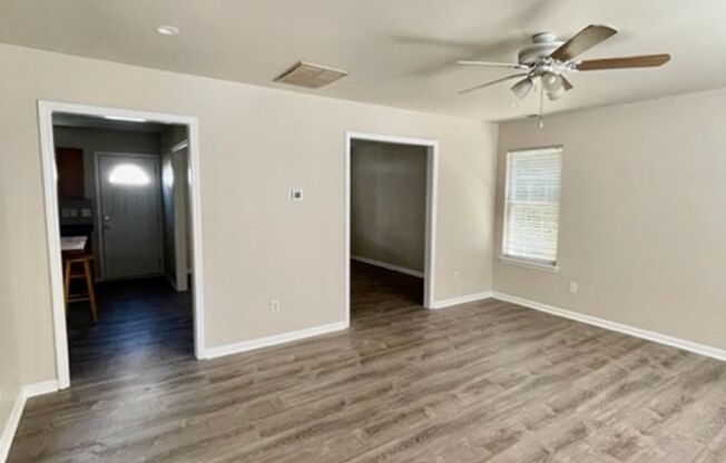 Must see this 4 bedroom 2.5 bath townhouse with 1 car garage . Close to Freedom Dr and Brookshire