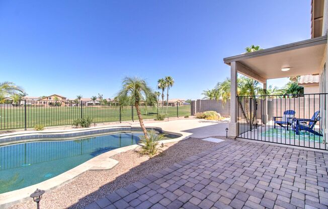 Fully Furnished, Remodeled 3 Bedroom + 2 Bathroom Home with Pool on Lush Golf Course Lot in Gilbert