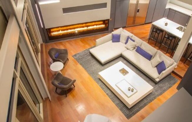 Stunning Views from this Spectacular and Stylish Penthouse in heart of Adams Morgan with PARKING.