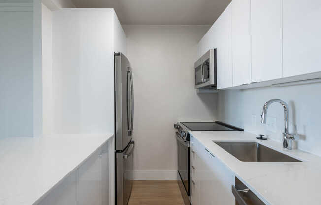Kitchen with Stainless Steel Appliances