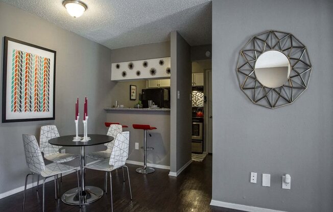 Dining Area at Verge, Texas, 75240