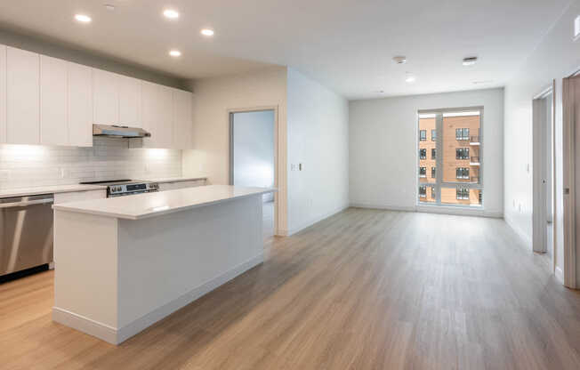 Living Room with Hard Surface Flooring