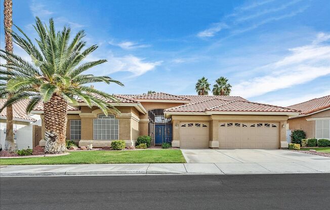 Single Story Home with Pool/Spa in the Highly Desirable Peccole Ranch Community!