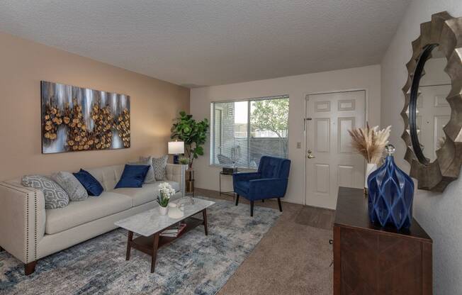 Canterbury Downs model living room entry, Roseville, CA, 95678