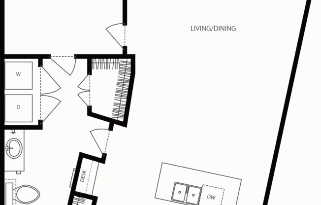 1 bed, 1 bath, 788 sqft, $1,955, Unit 2343