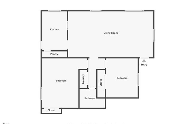 2 beds, 1 bath, 1,136 sqft, $1,295, Unit 5D