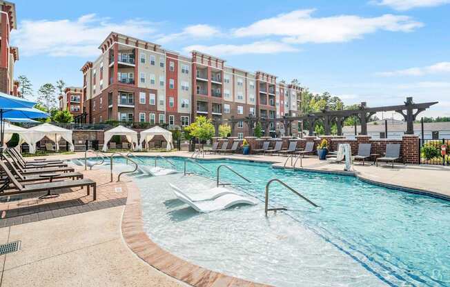 Pool at The Aster Apartments, North Carolina