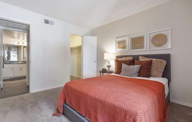 Master Bedroom (2) at Avenue 8 Apartments in Mesa AZ Nov 2020