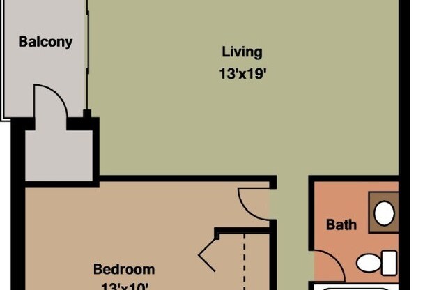2 beds, 1 bath, 1,000 sqft, $2,215, Unit 1800WL-202
