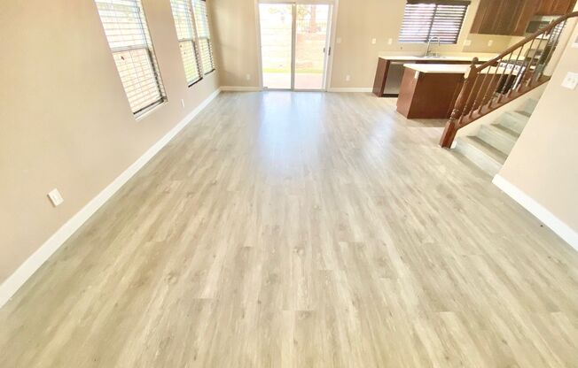 STUNNING 2 STORY HOME 3 BEDROOM 2.5 BATH W/ ONE CAR GARAGE IN A GATED COMMUNITY!