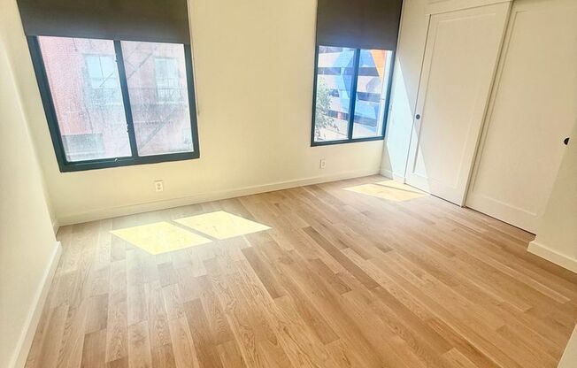 Brand new units 0-1 bedroom