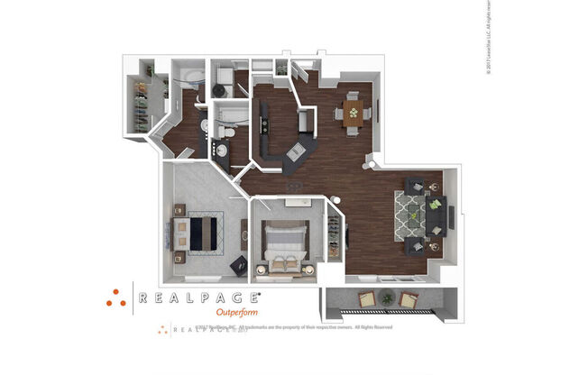 2 beds, 2 baths, 1,372 sqft, $2,943