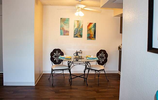 Madera at Metro Dining Area