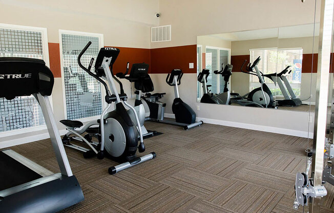 Fully Equipped Fitness Center at Hawthorne House, Midland, TX, 79705