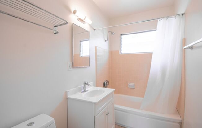 Studio, 1 bath, $1,250