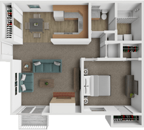 1 bed, 1 bath, 655 sqft, $1,015