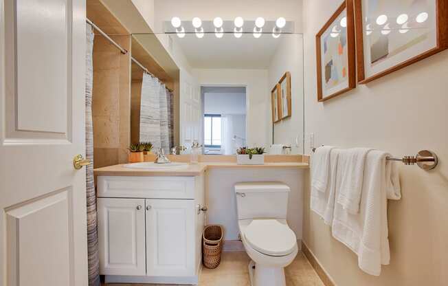 Modern bathroom at Windsor at Mariners, NJ, 07020