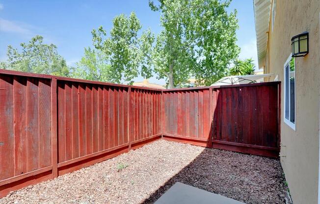 Backyard Space at Casa Alberta Apartments, Sunnyvale, 94087