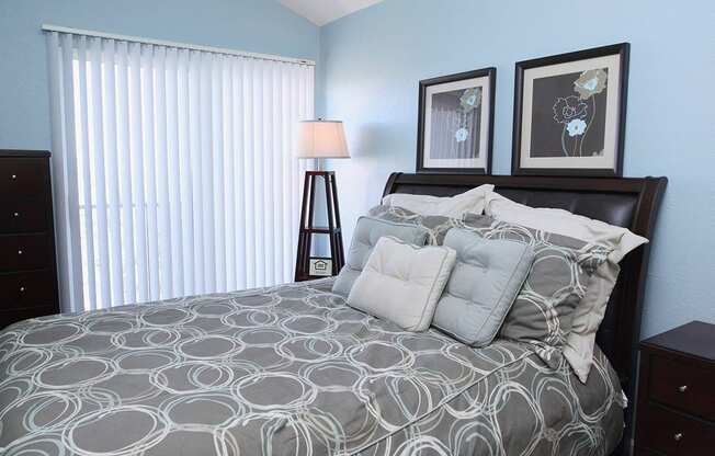 One, Two, and Three-Bedroom Floor Plans at Redstone Ranch Apartments in Green Valley Ranch