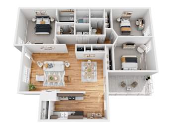 3 beds, 2 baths, 1,423 sqft, $1,755