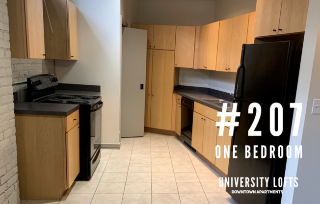 1 bed, 1 bath, 684 sqft, $1,270, Unit 207