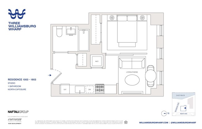 Studio, 1 bath, $3,690, Unit 1603