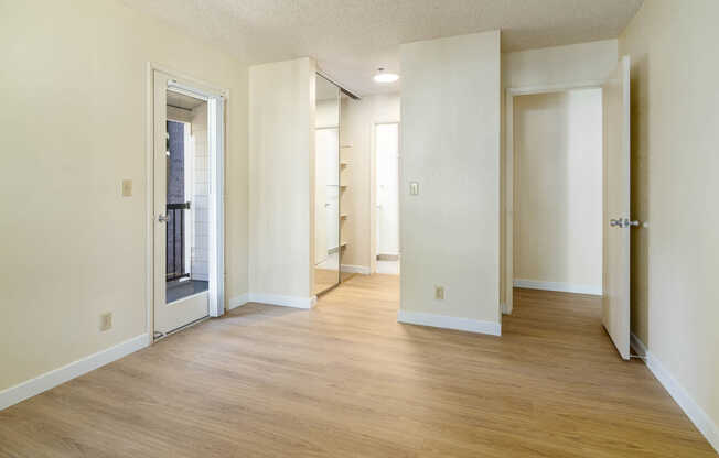 Bedroom with Hard Surface Flooring